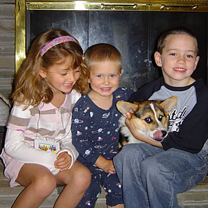 Corgis and kids!